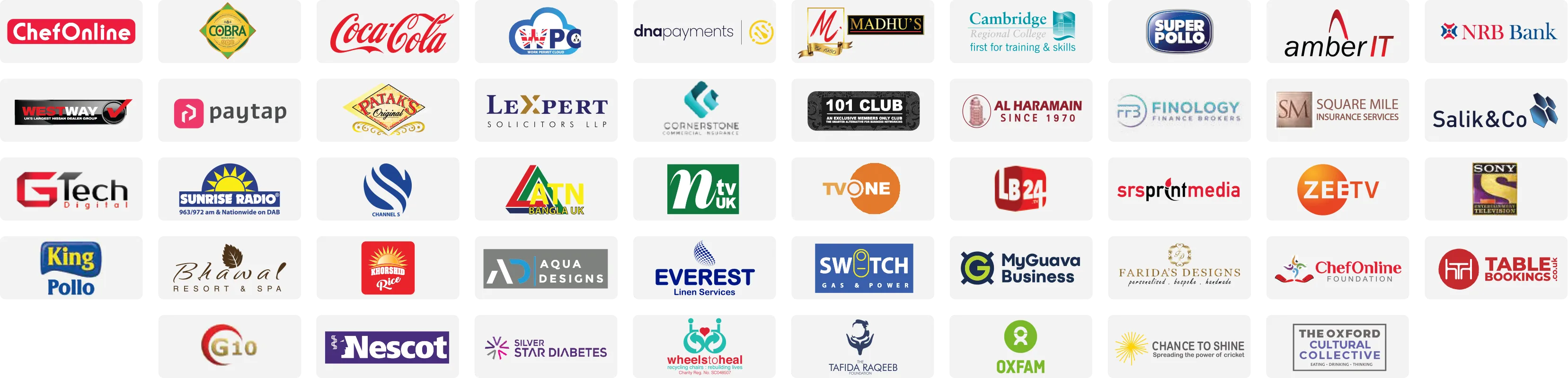ARTA Previous Sponsors