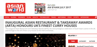 Inaugural Asian Restaurant and Takeaway Awards launches Newspaper