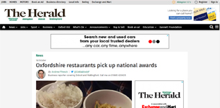 Inaugural Asian Restaurant and Takeaway Awards launches Newspaper