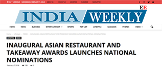 Inaugural Asian Restaurant and Takeaway Awards launches Newspaper