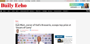 Inaugural Asian Restaurant and Takeaway Awards launches Newspaper