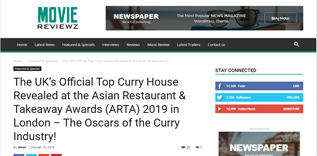 Inaugural Asian Restaurant and Takeaway Awards launches Newspaper