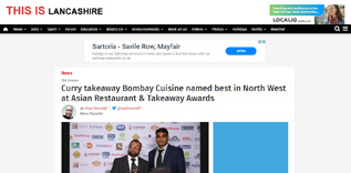 Inaugural Asian Restaurant and Takeaway Awards launches Newspaper