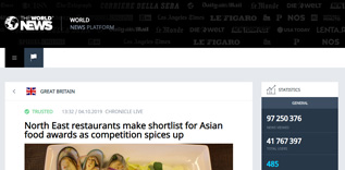 Inaugural Asian Restaurant and Takeaway Awards launches Newspaper